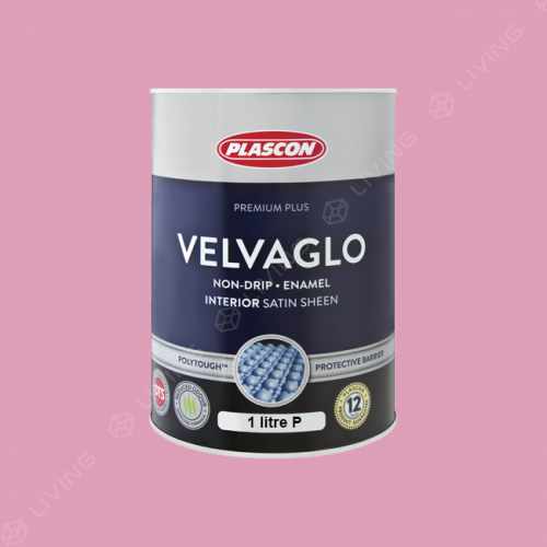 картинка Краска Plascon VELVAGLO WB цвет Rose Dawn арт.R1-B1-4 от LIVING