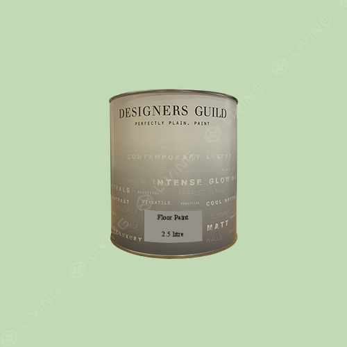 картинка Краска Designers Guild Floor Paint цвет GLASS GREEN №98 от LIVING