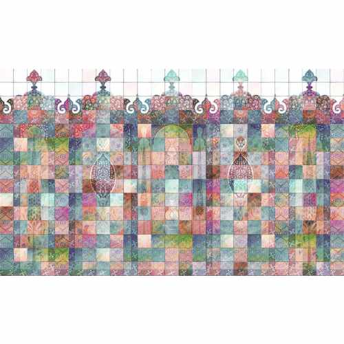 картинка Фреска Affresco, коллекция Цветариум, арт. Fairy Tale Color 3 Россия от LIVING