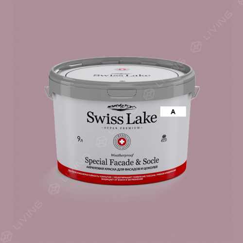 картинка Краска Swiss Lake Special Faсade & Socle цвет cameo rose №1835 от LIVING