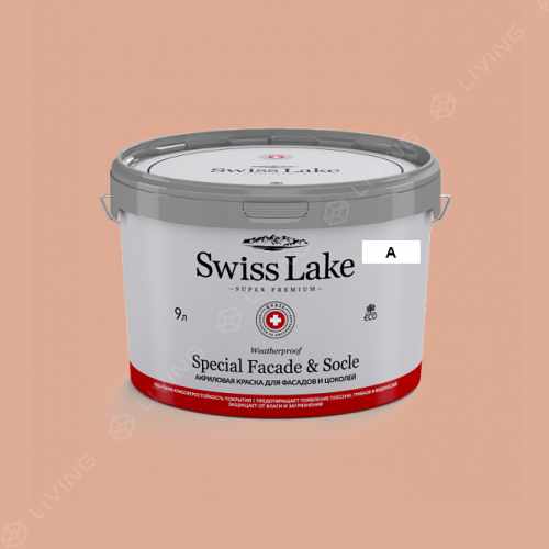 картинка Краска Swiss Lake Special Faсade & Socle цвет baby turtle №1604 от LIVING