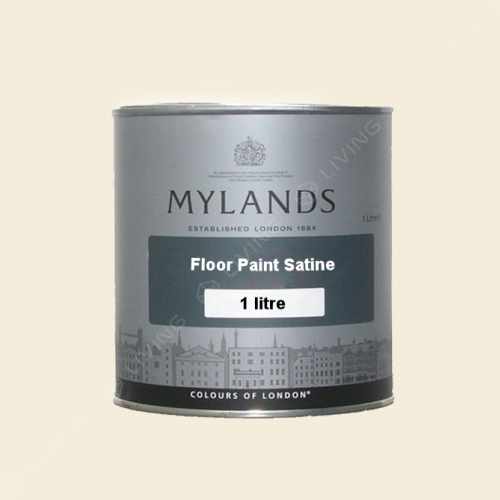 картинка Краска Mylands Floor Paint Satine цвет Whitehall №9 от LIVING