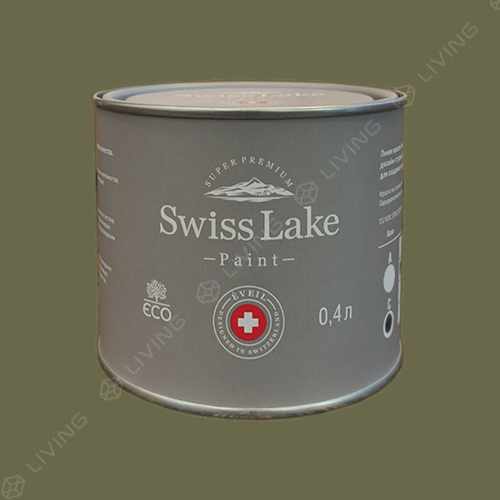 картинка Краска Swiss Lake Wall Comfort 7 цвет aloe №2568 от LIVING