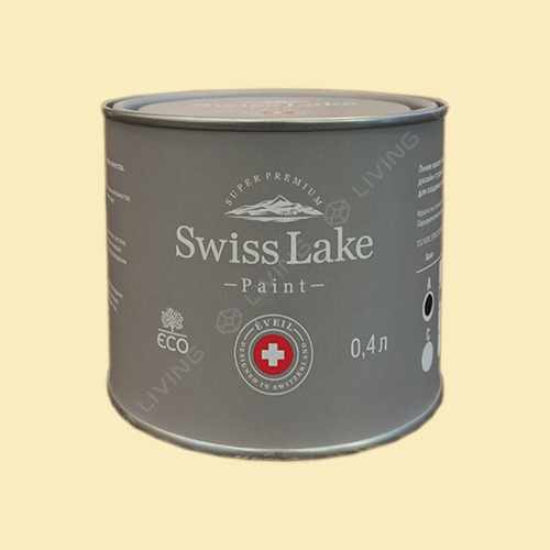 картинка Краска Swiss Lake Wall Comfort 7 цвет Gold Fusion №1021 от LIVING
