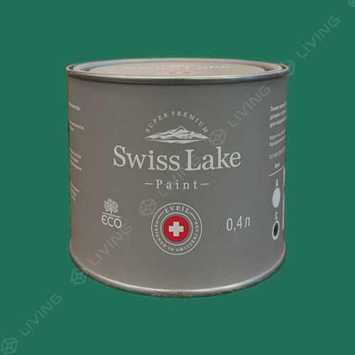 картинка Краска Swiss Lake Wall Comfort 7 цвет green algae №2509 от LIVING
