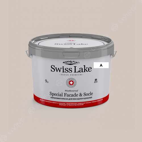 картинка Краска Swiss Lake Special Faсade & Socle цвет southern breeze №542 от LIVING