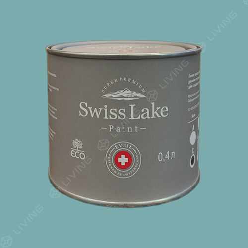 картинка Краска Swiss Lake Wall Comfort 7 цвет Cayo Largo №2404 от LIVING