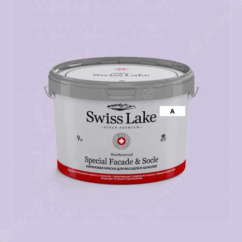 картинка Краска Swiss Lake Special Faсade & Socle цвет PALISADE ORCHID №1869 от LIVING