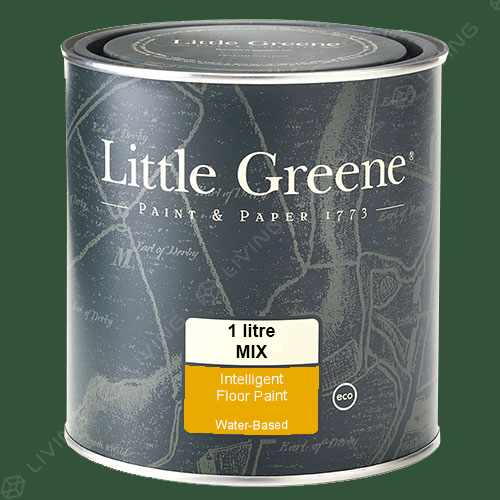 картинка Краска Little Greene Intelligent Floor Paint цвет Puck №298 от LIVING