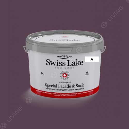 картинка Краска Swiss Lake Special Faсade & Socle цвет grape vine №1856 от LIVING