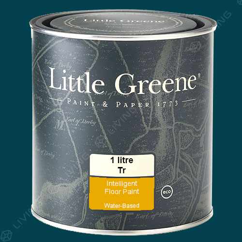 картинка Краска Little Greene Intelligent Floor Paint цвет Marine Blue №95 от LIVING
