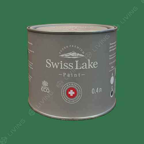 картинка Краска Swiss Lake Wall Comfort 7 цвет Deep Green №2513 от LIVING