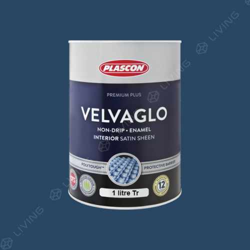 картинка Краска Plascon VELVAGLO WB цвет Blueberry Ripple арт.B7-D1-1 от LIVING