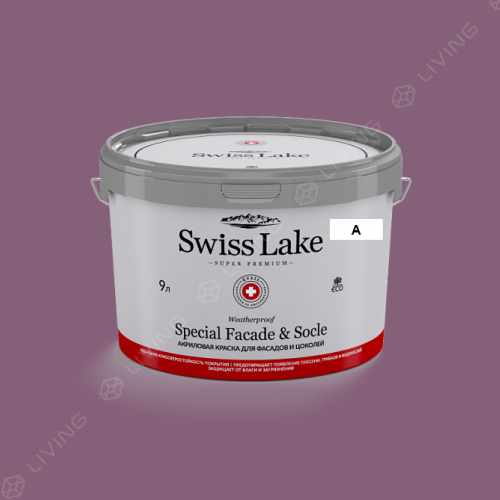 картинка Краска Swiss Lake Special Faсade & Socle цвет fandango №1850 от LIVING