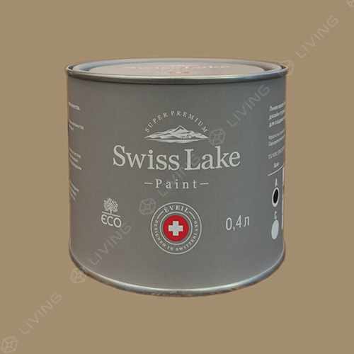 картинка Краска Swiss Lake Wall Comfort 7 цвет kangaroo №747 от LIVING