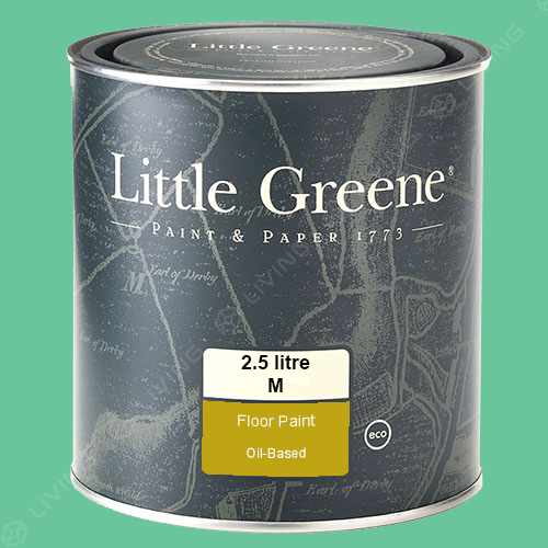 картинка Краска Little Greene Floor Paint цвет Green Verditer №92 от LIVING