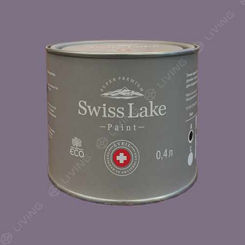 картинка Краска Swiss Lake Wall Comfort 7 цвет purple sage №1828 от LIVING
