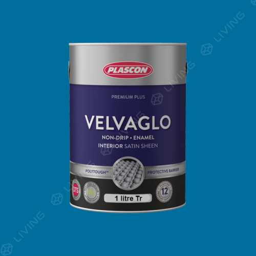 картинка Краска Plascon VELVAGLO цвет Lapis Blue арт.B6-B1-1 от LIVING