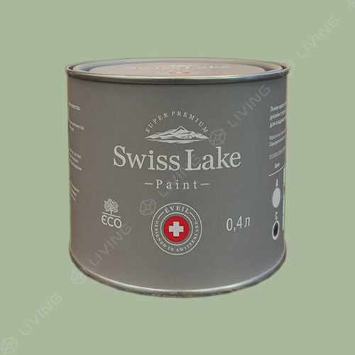 картинка Краска Swiss Lake Wall Comfort 7 цвет evergreen №2701 от LIVING