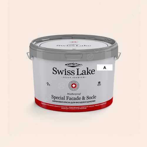 картинка Краска Swiss Lake Special Faсade & Socle цвет dawn time №352 от LIVING