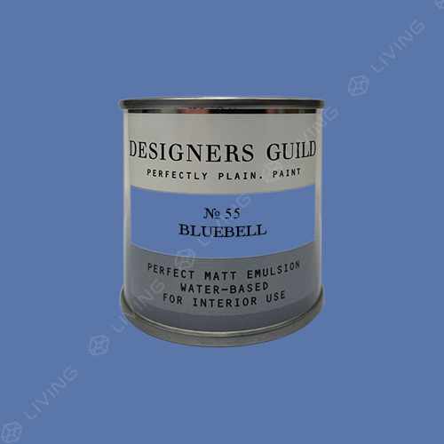 картинка Краска Designers Guild Perfect Matt Emulsion цвет BLUEBELL №55 от LIVING