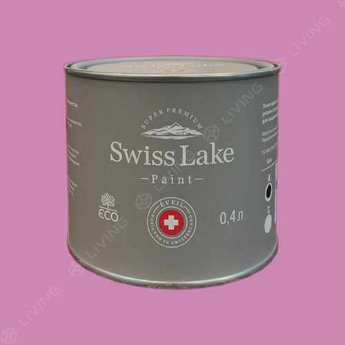 картинка Краска Swiss Lake Wall Comfort 7 цвет GOTHIC AMETHYST №1684 от LIVING