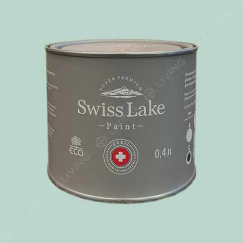 картинка Краска Swiss Lake Wall Comfort 7 цвет PEPPERMINT PATTY №2384 от LIVING