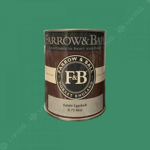 картинка Краска Farrow&Ball Estate Eggshell цвет Verdigris Green №W50 от LIVING