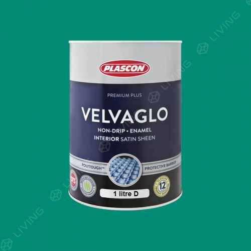 картинка Краска Plascon VELVAGLO WB цвет Barbados Bay арт.G5-B1-1 от LIVING