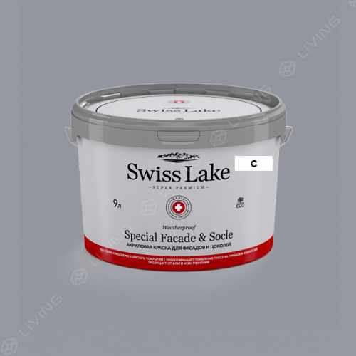 картинка Краска Swiss Lake Special Faсade & Socle цвет clay stone №2963 от LIVING