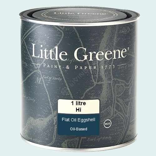 картинка Краска Little Greene Flat Oil Eggshell цвет Celestial White №262 от LIVING