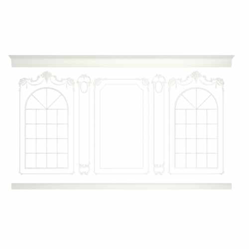 Стена 2 RODECOR Юсупова Ф3, арт. 77213BR, 500 х 300 см.