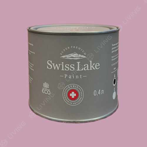 картинка Краска Swiss Lake Wall Comfort 7 цвет suple pink №1736 от LIVING