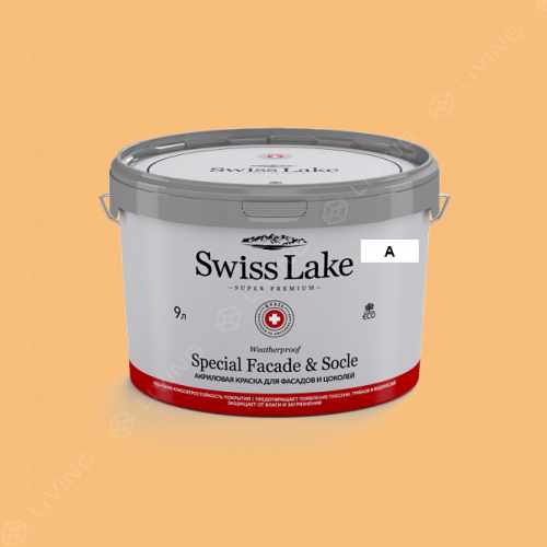 картинка Краска Swiss Lake Special Faсade & Socle цвет selenite №1138 от LIVING