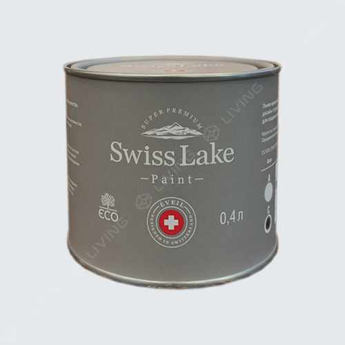 картинка Краска Swiss Lake Wall Comfort 7 цвет Snow Day №1962 от LIVING