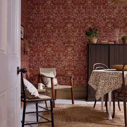Обои бумажные Morris, коллекция Emery Walker’s House Collection, арт. 217195, Великобритания