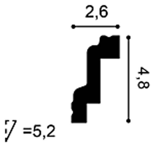 картинка Карниз Orac decor, арт. CB531N от LIVING