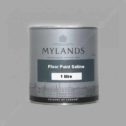 картинка Краска Mylands Floor Paint Satine цвет Mid Wedgwood №113 от LIVING