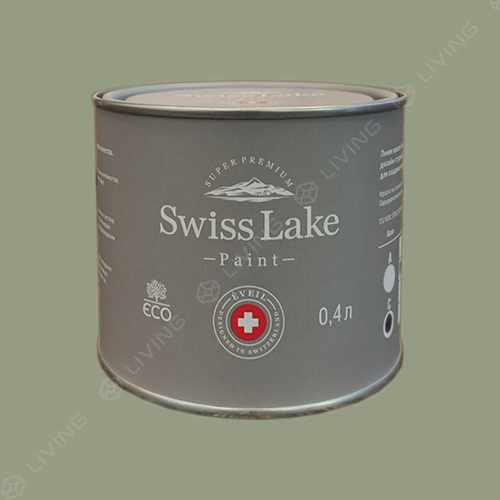 картинка Краска Swiss Lake Wall Comfort 7 цвет green granite №2642 от LIVING