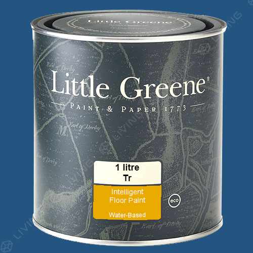 картинка Краска Little Greene Intelligent Floor Paint цвет Mazarine №256 от LIVING