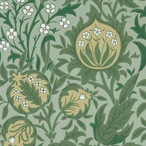 Обои бумажные Morris, коллекция Emery Walker’s House Collection, арт. 217201, Великобритания