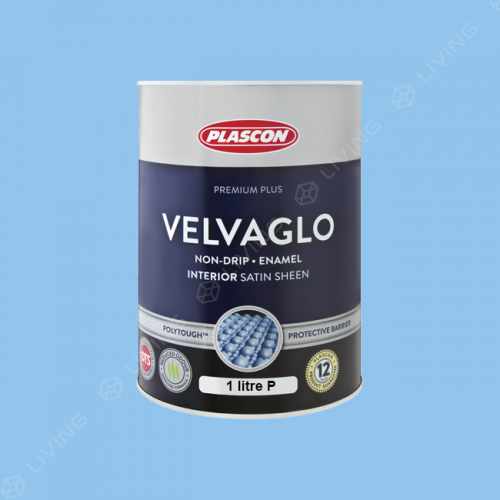 картинка Краска Plascon VELVAGLO WB цвет Periwinkle Palace арт.B6-A1-4 от LIVING