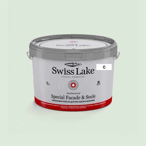 картинка Краска Swiss Lake Special Faсade & Socle цвет celery bisgue №2449 от LIVING