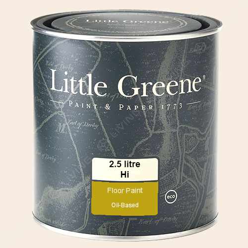 картинка Краска Little Greene Floor Paint цвет China Clay №1 от LIVING
