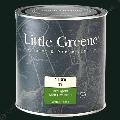 Little Greene Ultimatt Intelligent Matt Emulsion Obsidian Green 216 LIVING