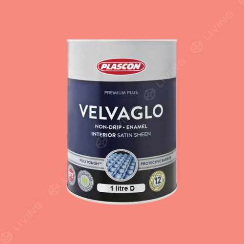 картинка Краска Plascon VELVAGLO WB цвет Ceramic Peach арт.O1-B1-3 от LIVING