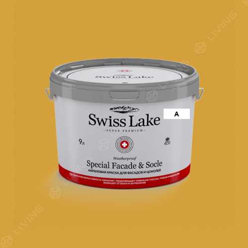 картинка Краска Swiss Lake Special Faсade & Socle цвет amaretto source №987 от LIVING