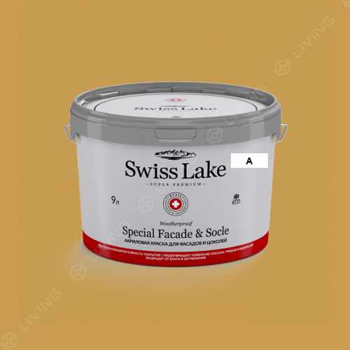 картинка Краска Swiss Lake Special Faсade & Socle цвет Fried Cheese №995 от LIVING