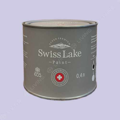 картинка Краска Swiss Lake Wall Comfort 7 цвет SILVER MAUVE №1877 от LIVING
