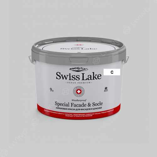 картинка Краска Swiss Lake Special Faсade & Socle цвет cityscape №2792 от LIVING